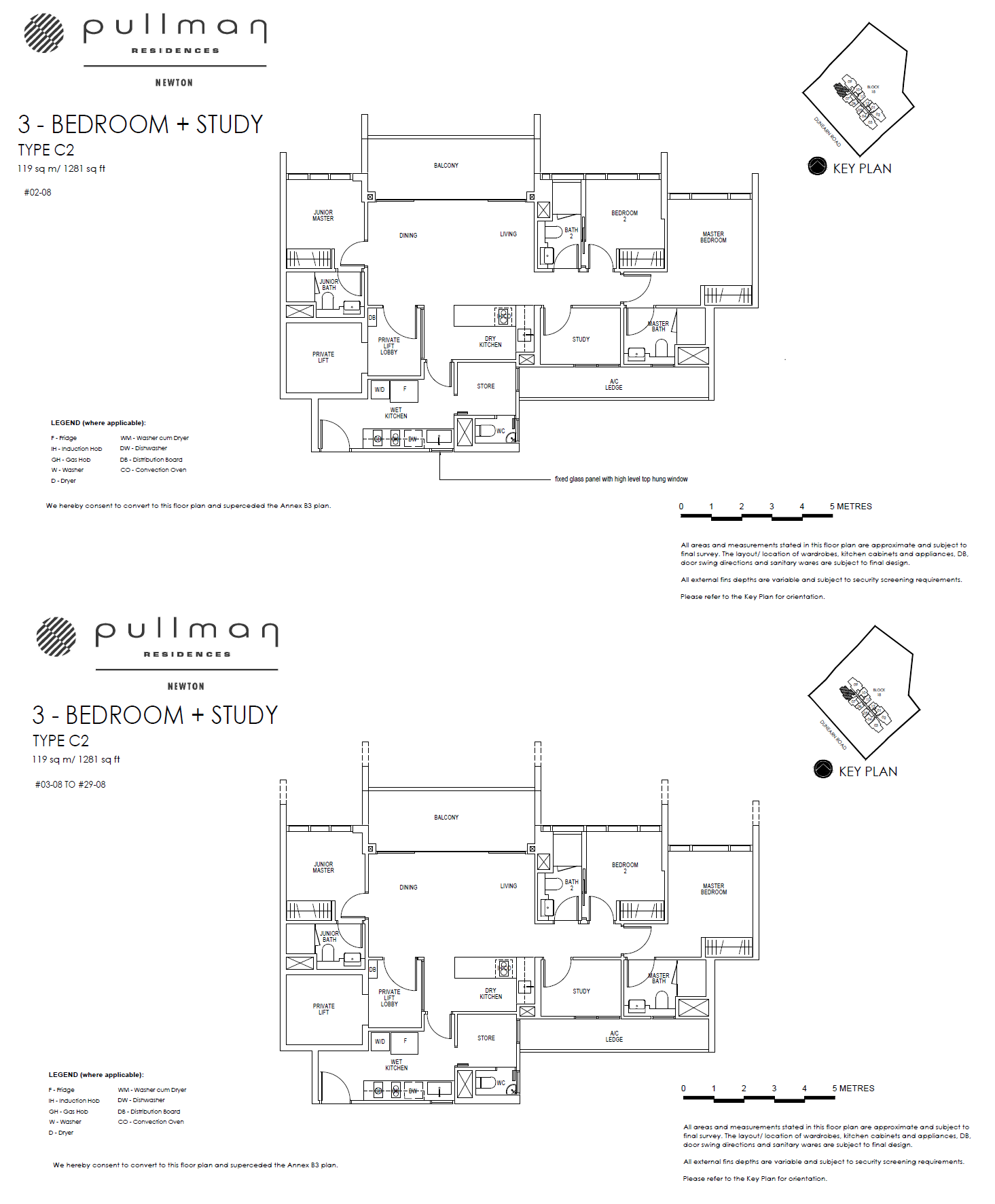pullman-residences-floorplan-3-bedroomstudy Pullman Residences